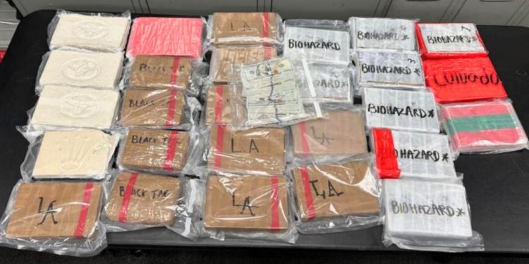 Over $4 Million in Illegal Narcotics Seized in Southern California Drug Bust