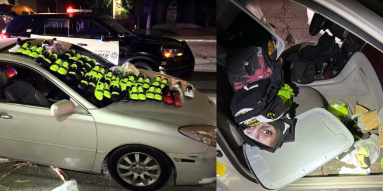 Two Suspects Arrested After $12,000 in Stolen Merchandise Recovered in Pomona