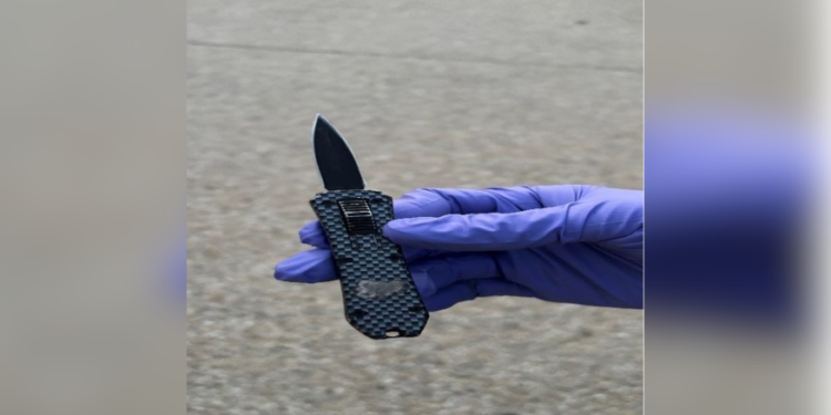 A knife was found following a stabbing in Westminster (Westminster Police Department)