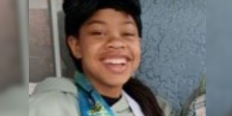 Promise Harvey, 14, photo released by the Los Angeles Police Department.