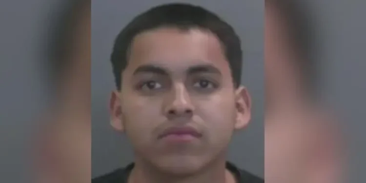 Samuel is accused of shooting a 16-year-old boy photo by Anaheim Police Department