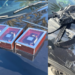 Collection of stolen merchandise was found during a statewide retail theft (California Highway Patrol)