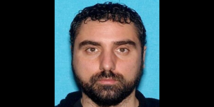 Hovanes John Jihanyan is seen in a booking photo from the Santa Monica Police Department.