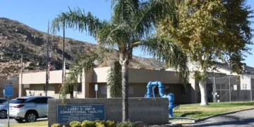 Larry D. Smith Correctional Facility is shown in this photo from the Riverside County Sheriff’s Department.