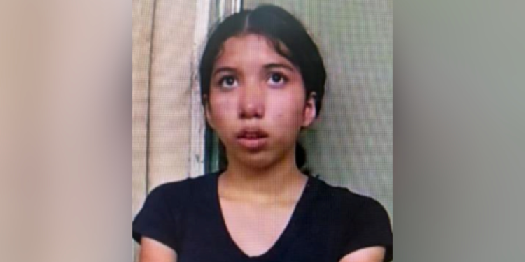 Naomi Daniella Santos, 13, seen in this photo released by LAPD.