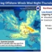 NOAA Northeast to East Winds