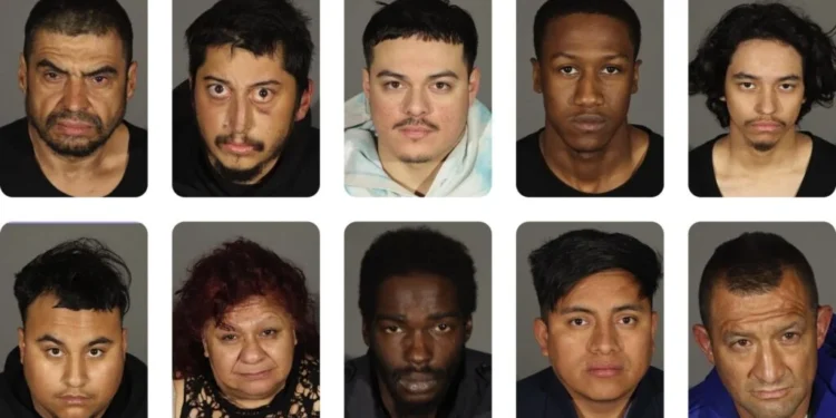 The Santa Monica Police Department have made a significant number of arrests Credit - SMPD