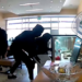 Three men were caught on video smashing display cases at an Irvine jewelry store on Aug. 1, 2023. (Irvine Police Department)