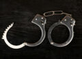 open handcuffs closeup