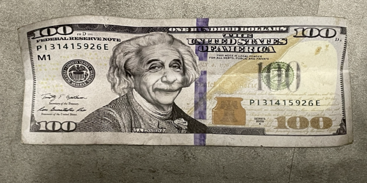 phony 100$ bill - Photo courtesy Irvine PD