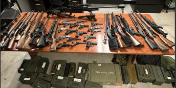 Weapons Cache Seized In Camarillo, Two Suspects Arrested
