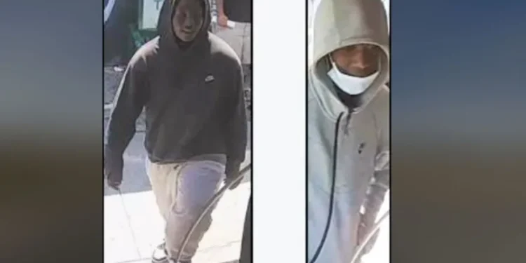 Two male persons of interest wanted in connection with the deadly July 2025 assault of an elderly man in South L.A. (Los Angeles County Sheriff’s Department)