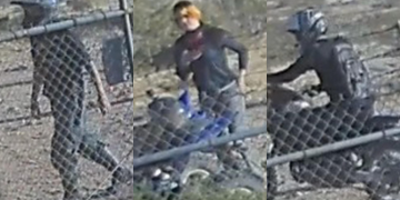 Authorities in the High Desert searching for three young suspects connected to a vandalism incident. (SBSD)