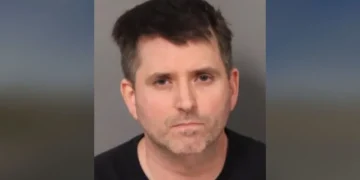 Shane Ryan Gledhill, 46, of Lompoc, was arrested for the alleged sexual abuse and exploitation of nine underage victims across Southern California and possibly the East Coast. (Santa Barbara County Sheriff’s Office).