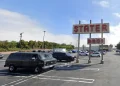 State Bros. grocery store parking lot in Costa Mesa (Google Maps)