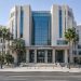 Exterior of a federal courthouse in downtown Los Angeles in neutral daylight, illustrating federal election charges against California residents.